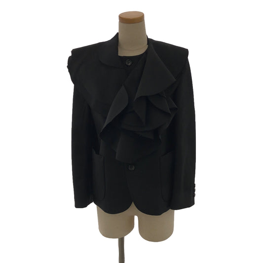 tricot COMME des GARCONS | 2020SS | Cut-off drape collar jacket | S | Women's