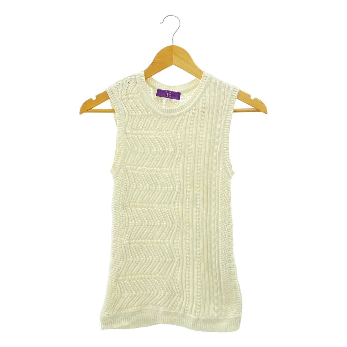 TAKESHI KOSAKA by Y's Pink Label / タケシコウサカバイワイズピンクレーベル | コットン ニット ベスト | 2 | レディース