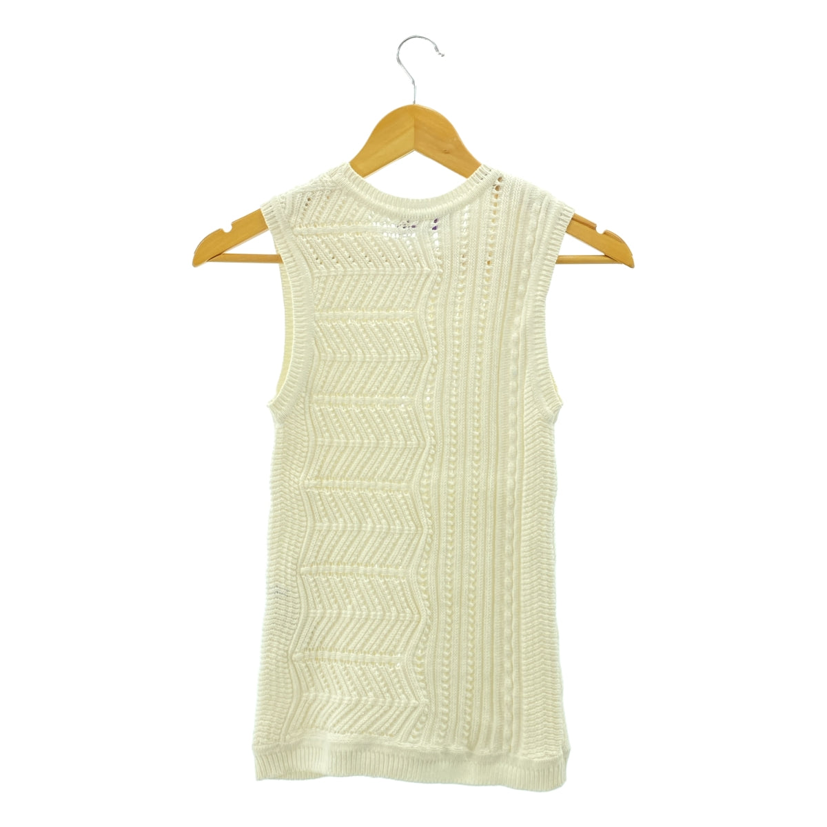 TAKESHI KOSAKA by Y's Pink Label / タケシコウサカバイワイズピンクレーベル | コットン ニット ベスト | 2 | レディース