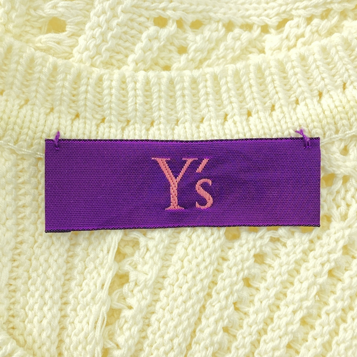 TAKESHI KOSAKA by Y's Pink Label / タケシコウサカバイワイズピンクレーベル | コットン ニット ベスト | 2 | レディース