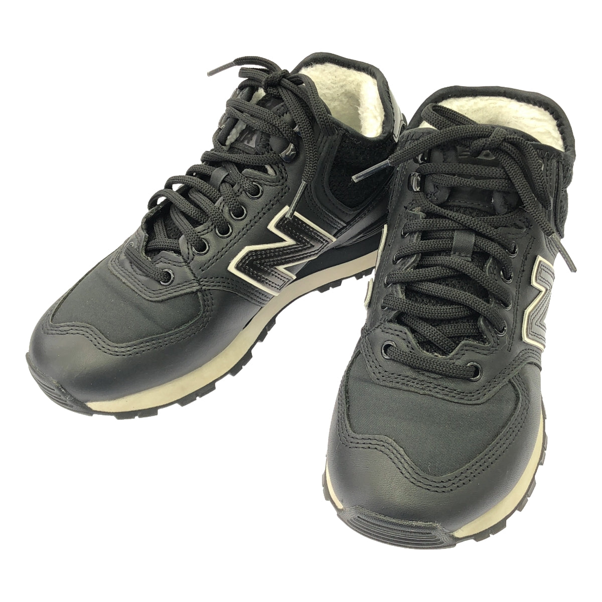 New Balance / ニューバランス | WH574MI2 レースアップ スニーカー | 25 | ブラック | レディース