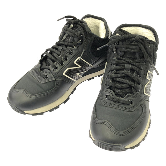 New Balance | WH574MI2 Lace-up Sneakers | Size 25 | Black | Women's