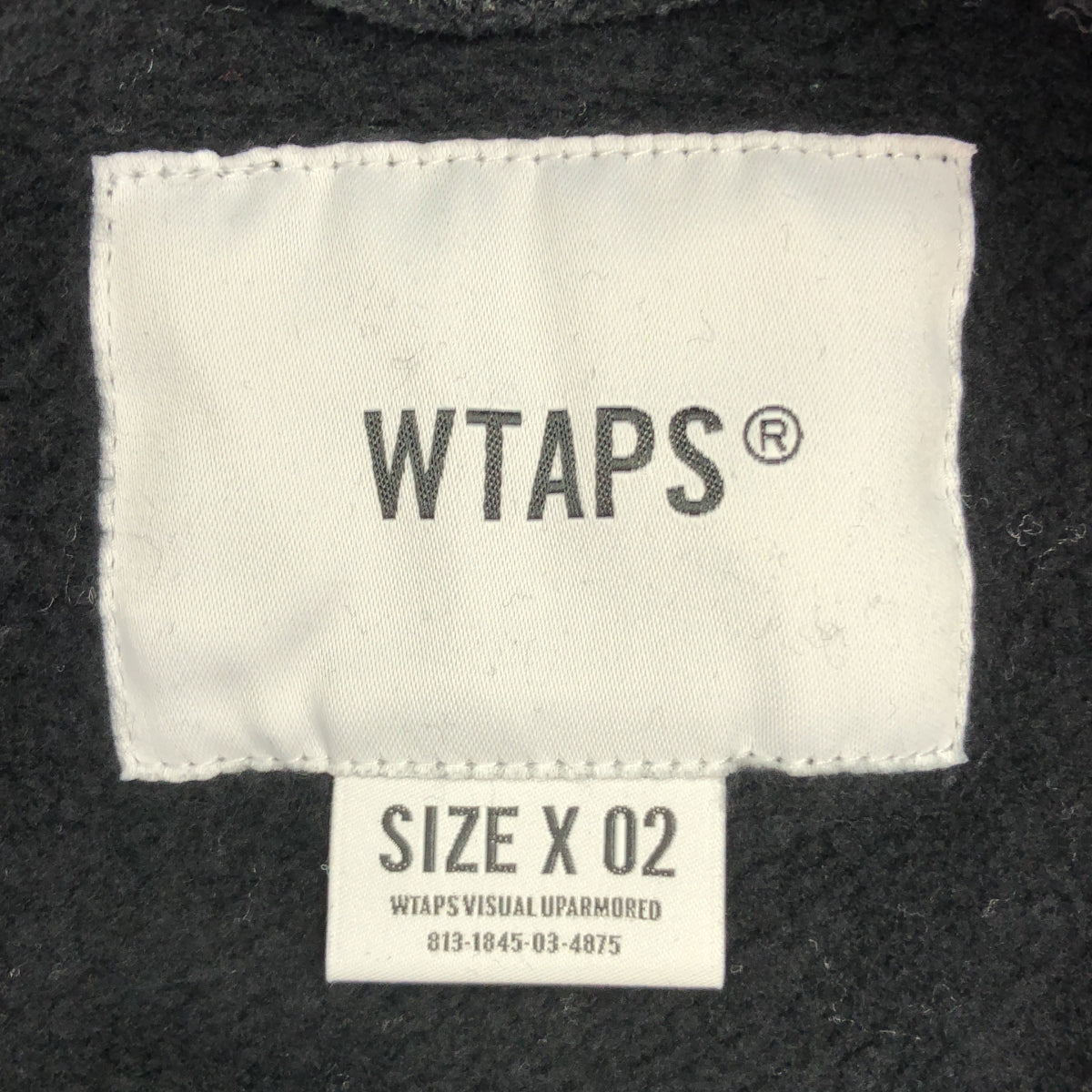 WTAPS / ダブルタップス | HOME BASE HOODED ホームベース フーディ パーカー | 2 | ブラック | メンズ