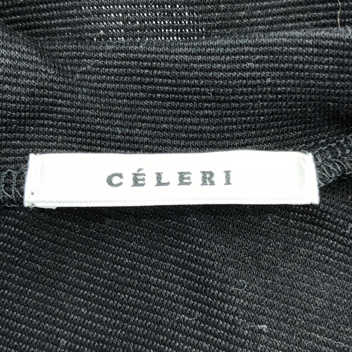 Deuxieme Classe / 두지엠 클래스 | 2023AW | 【 CELERI / 셀리 】 다이어 슬리브 풀오버 컷소우 | F | 블랙 | 여성