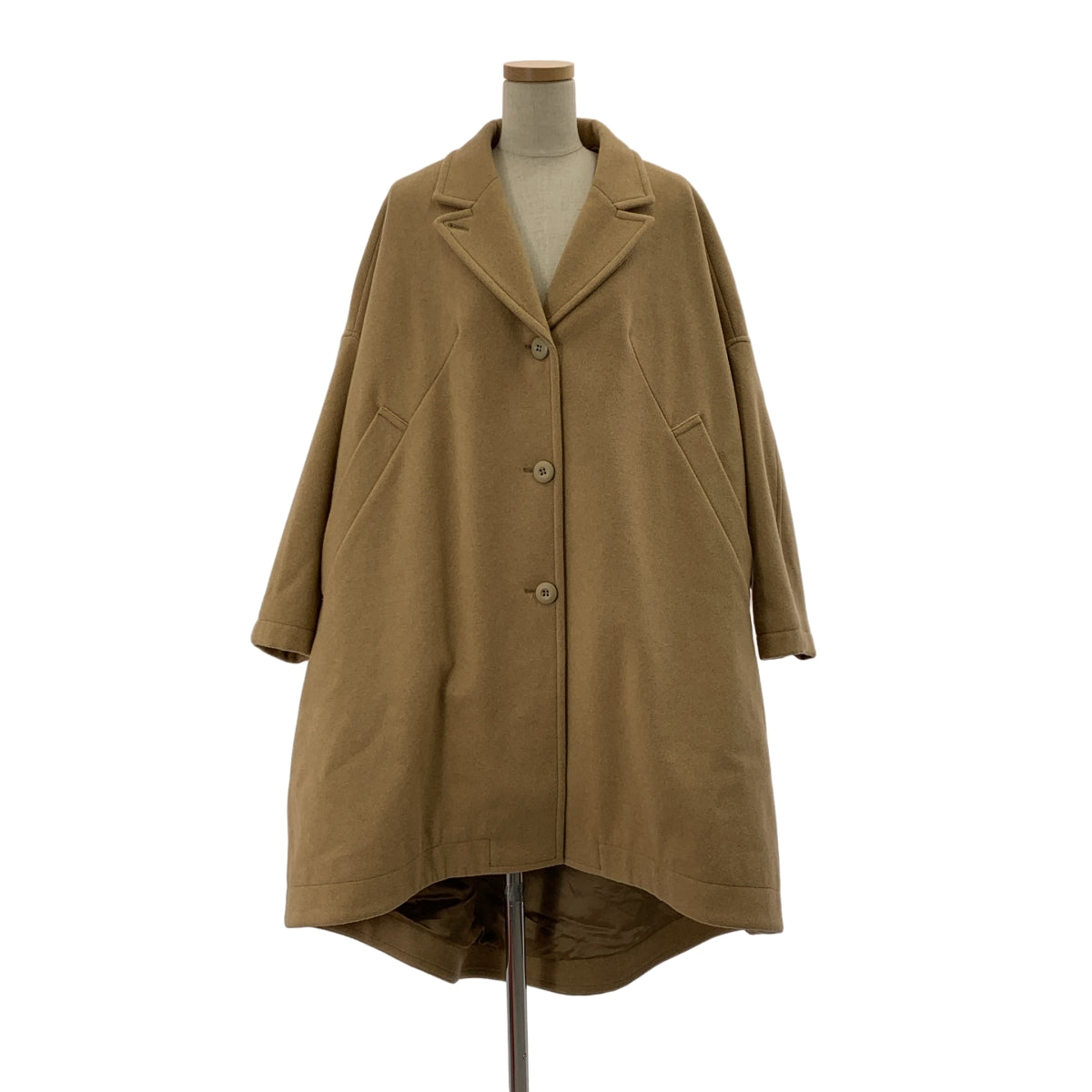 MM6 Maison Margiela / エムエムシックスメゾンマルジェラ | 2017AW | ウール メルトン オーバー コート / 総裏地 | 42 | レディース