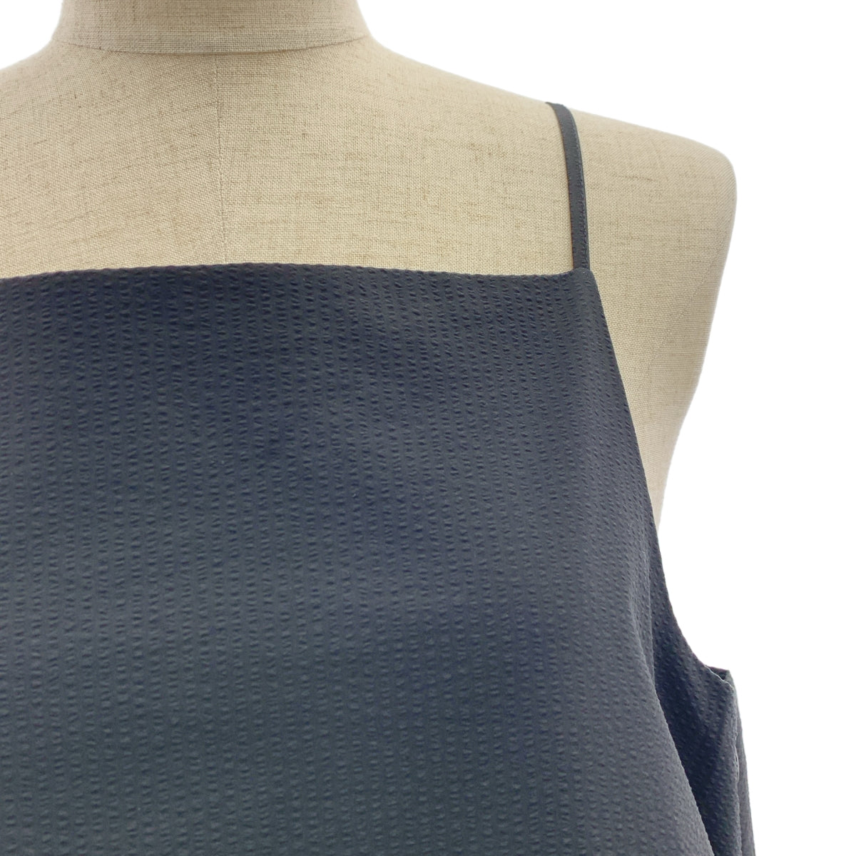 MARW UNITED ARROWS / マルゥ ユナイテッドアローズ | シアサッカー キャミソール ワンピース | 38 | レディース