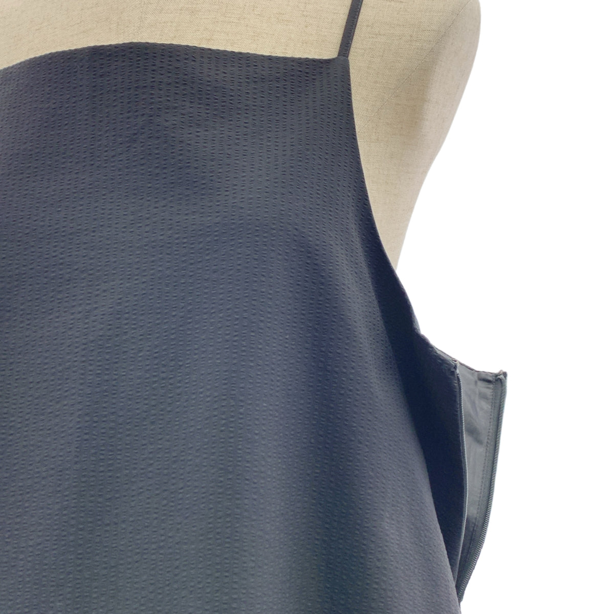 MARW UNITED ARROWS / マルゥ ユナイテッドアローズ | シアサッカー キャミソール ワンピース | 38 | レディース