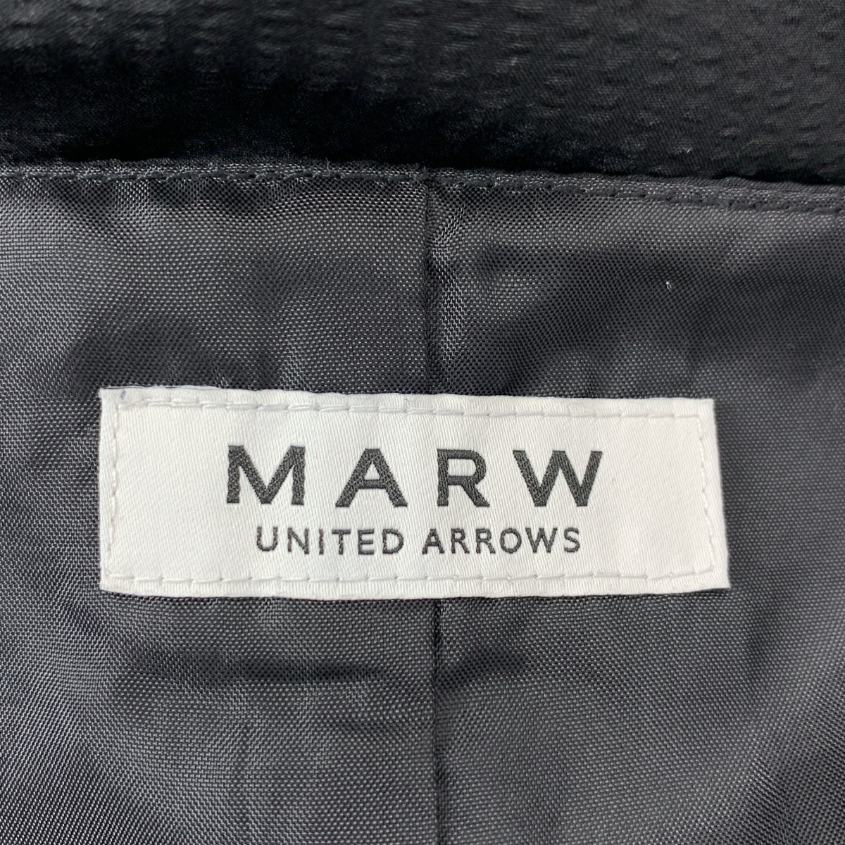 MARW UNITED ARROWS / マルゥ ユナイテッドアローズ | シアサッカー キャミソール ワンピース | 38 | レディース
