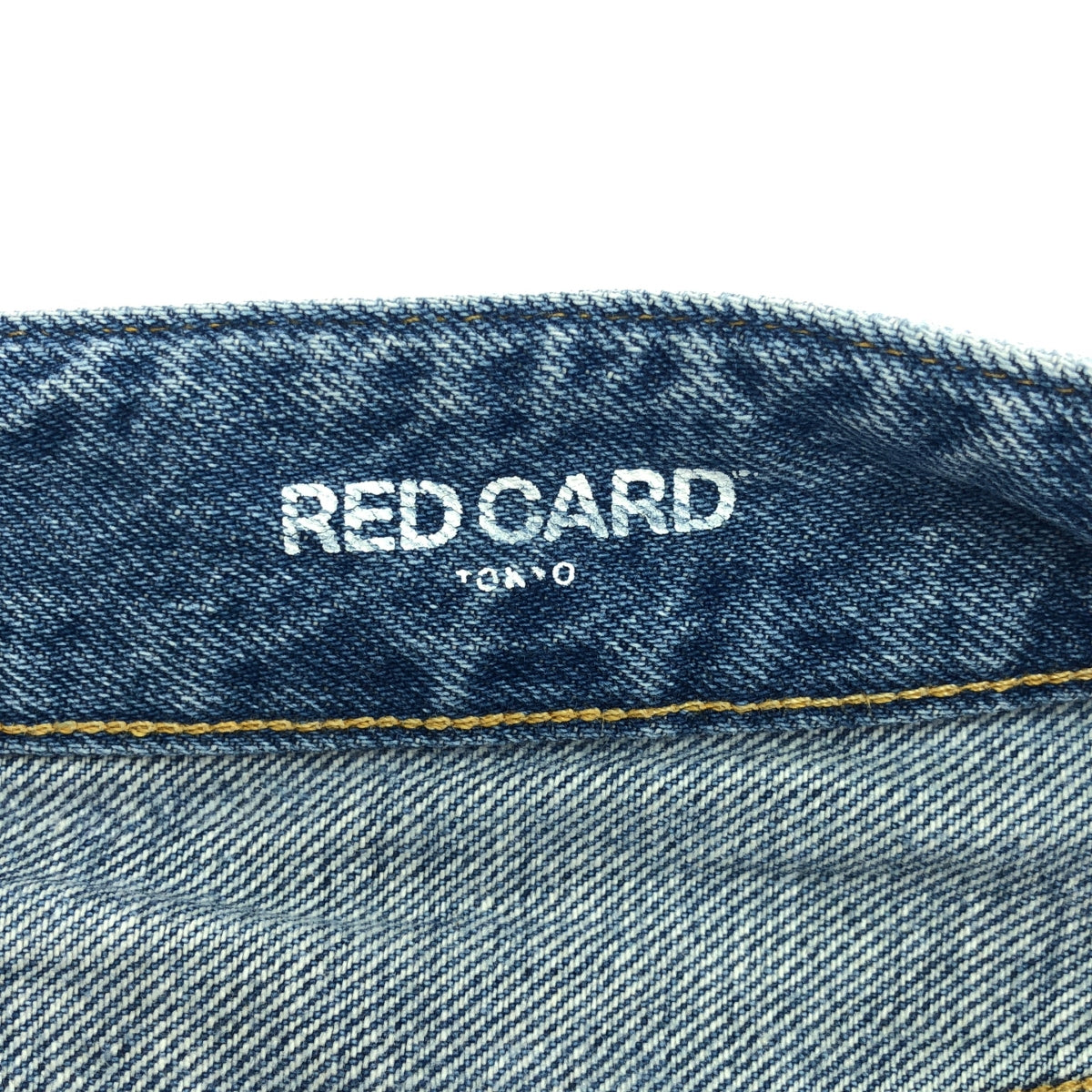 RED CARD / レッドカード | Jazz Loose Tapered ダメージ加工 デニムパンツ | 24 | レディース