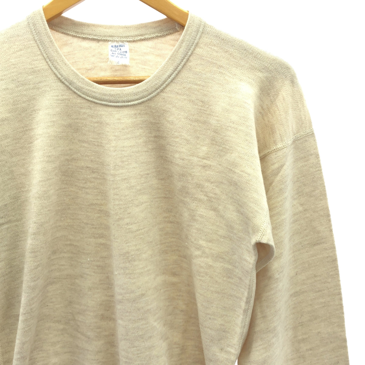 VINTAGE / Vintage clothing | ITALIAN ARMY Italian Army wool long sleeve T-shirt | 4 | Men's