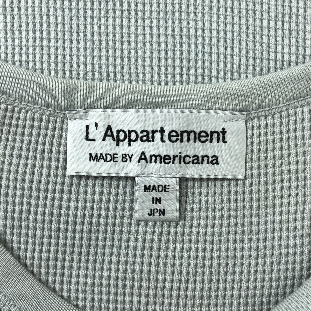 L'Appartement | AMERICANA Thermal N/S TOP / Logo 保暖上衣 | F 碼 | 女款