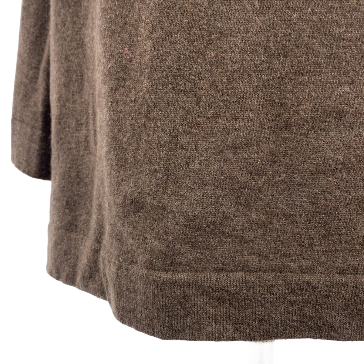 【미품】 DANIELA GREGIS / 다니엘라 그레지스 | 울 하이넥 니트 오버 원피스 | F | 브라운 | 여성