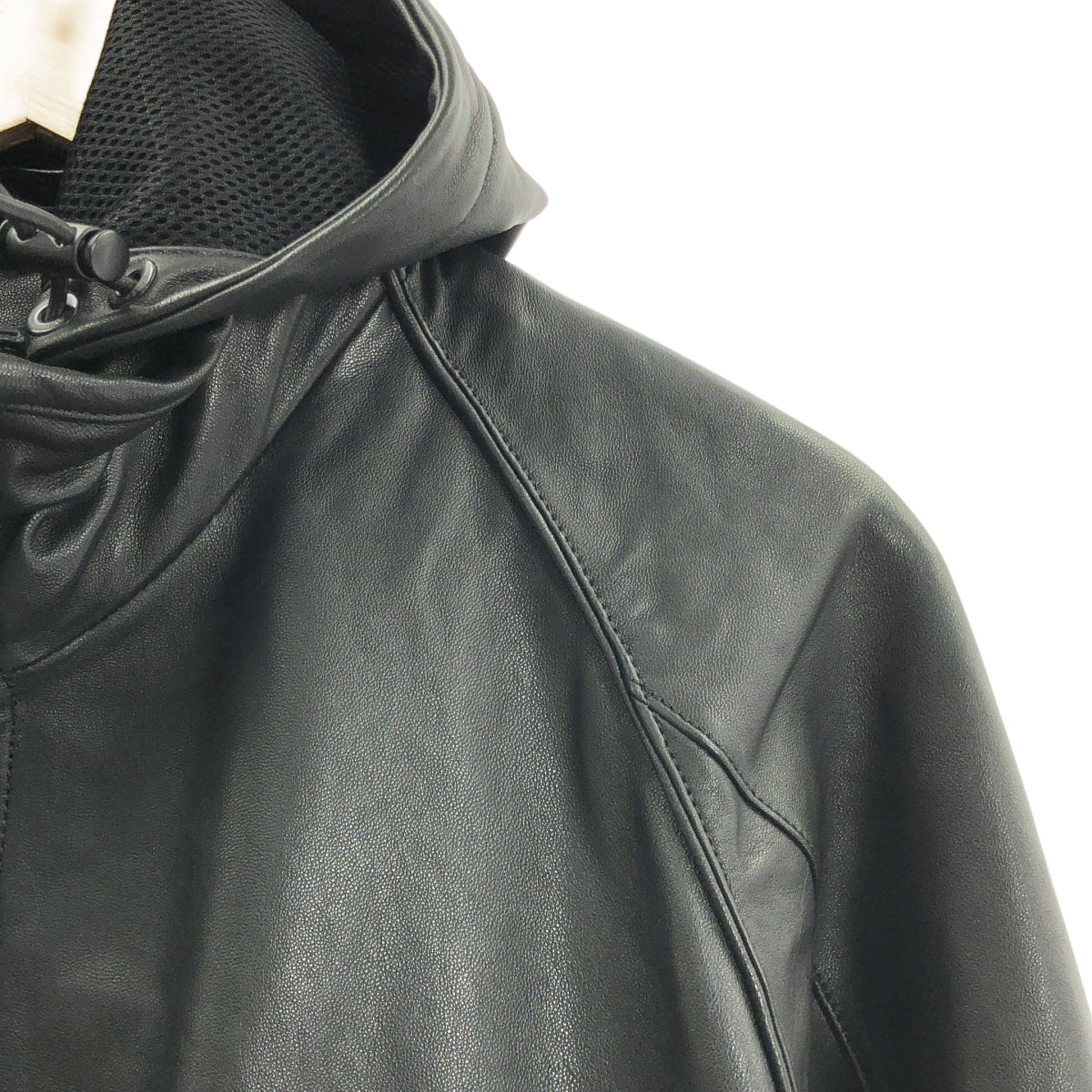 BALENCIAGA / バレンシアガ | 3B SPORTS ICON TRACKSUIT JACKET ラムレザー オーバーサイズ スポーツロゴ トラックスーツ  ジャケット | 2 | メンズ