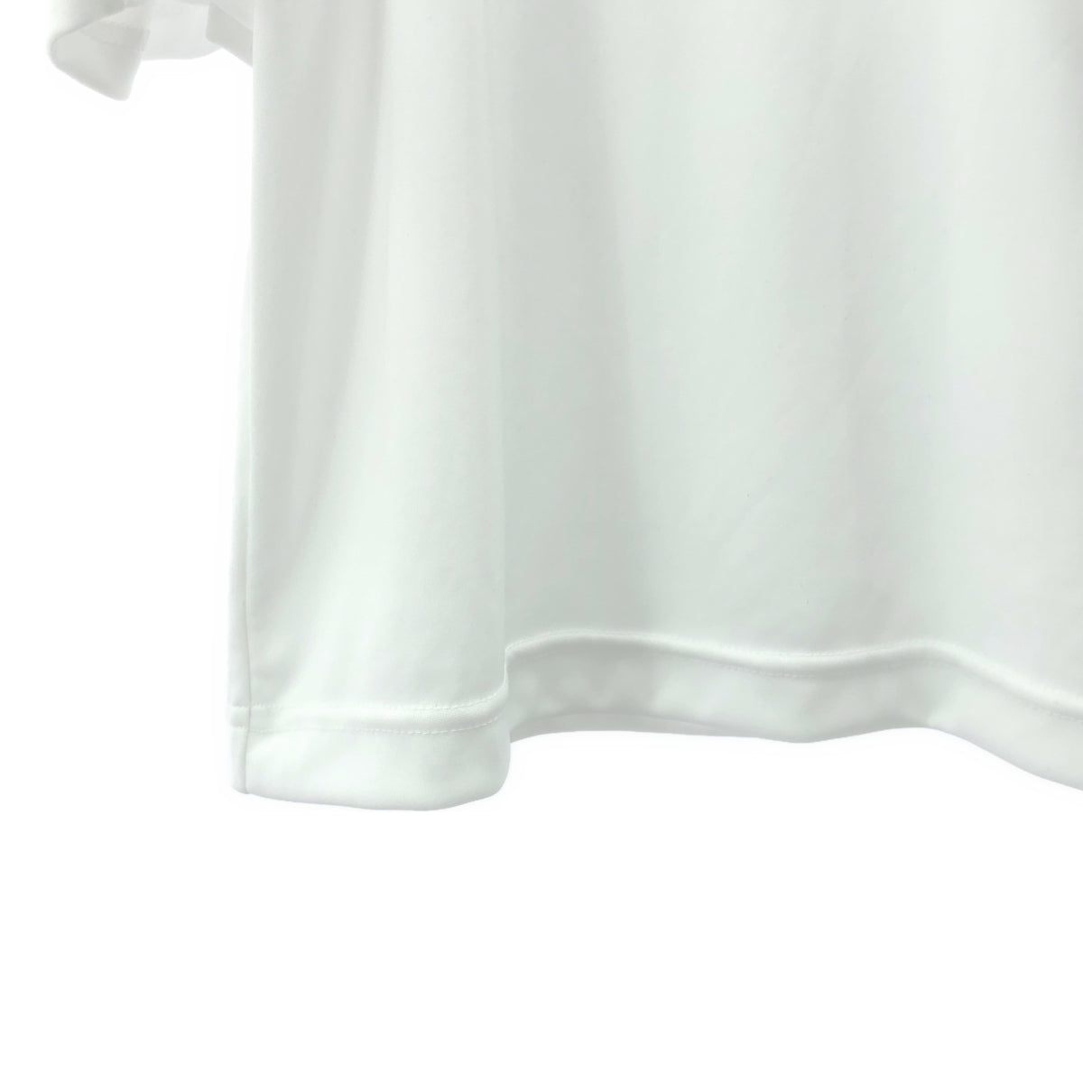 [類似新品] COMME des GARÇONS | 2020 秋冬系列 | 褶皺荷葉邊泡泡袖聚酯T卹 | XS碼 | 白色 | 女款