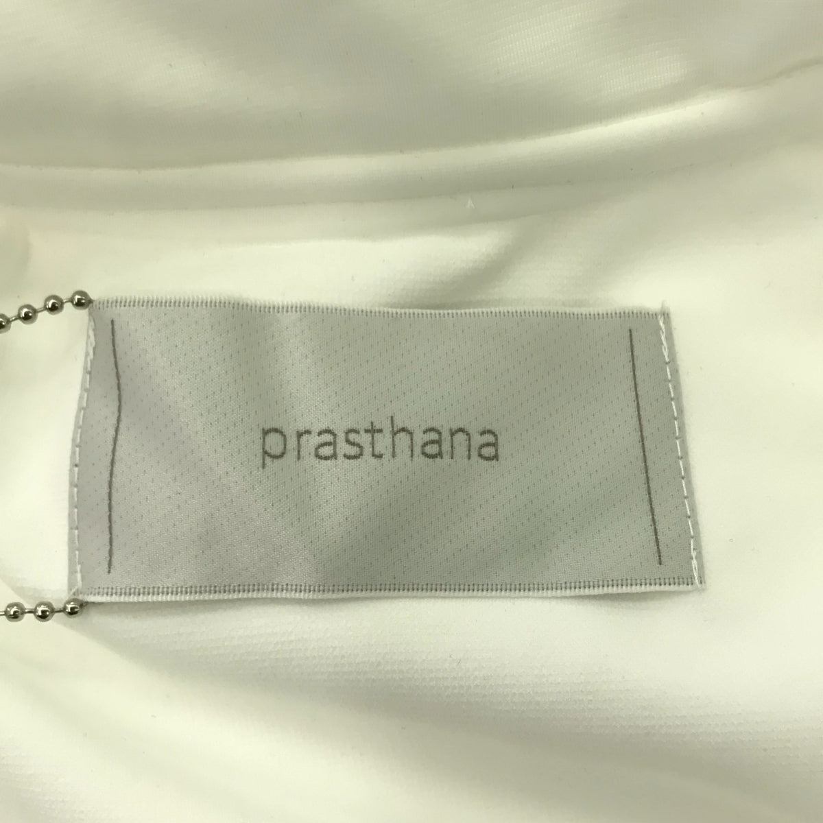 【신품】 prasthana / 프라스타나 | dolman sleeve big polo 폴로 셔츠 | M | 화이트 | 남성