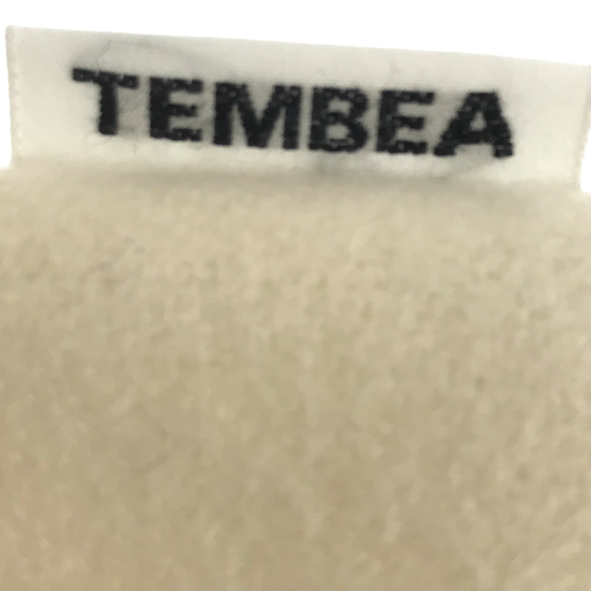 TEMBEA / テンベア | 巾着 POCHETTE WOOL ウール ロゴ ポシェット ショルダーバッグ |