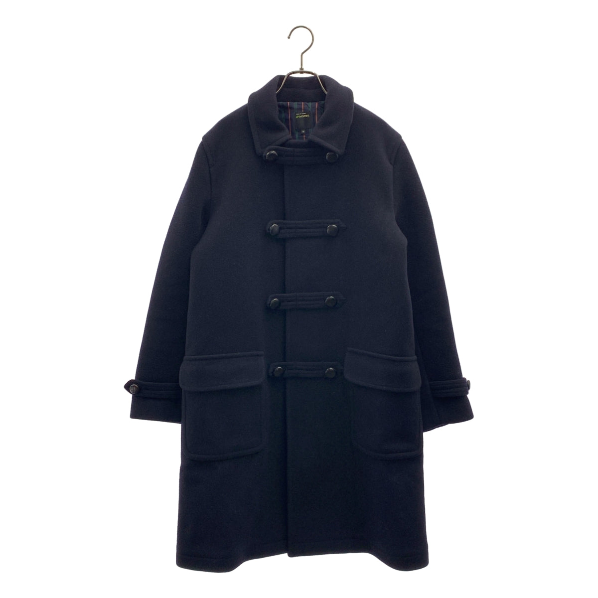 莫吉托 | 克雷布斯大衣 | 羊毛和羊絨混紡粗呢大衣，帶包布紐帶和圖案襯裡 | M碼 |