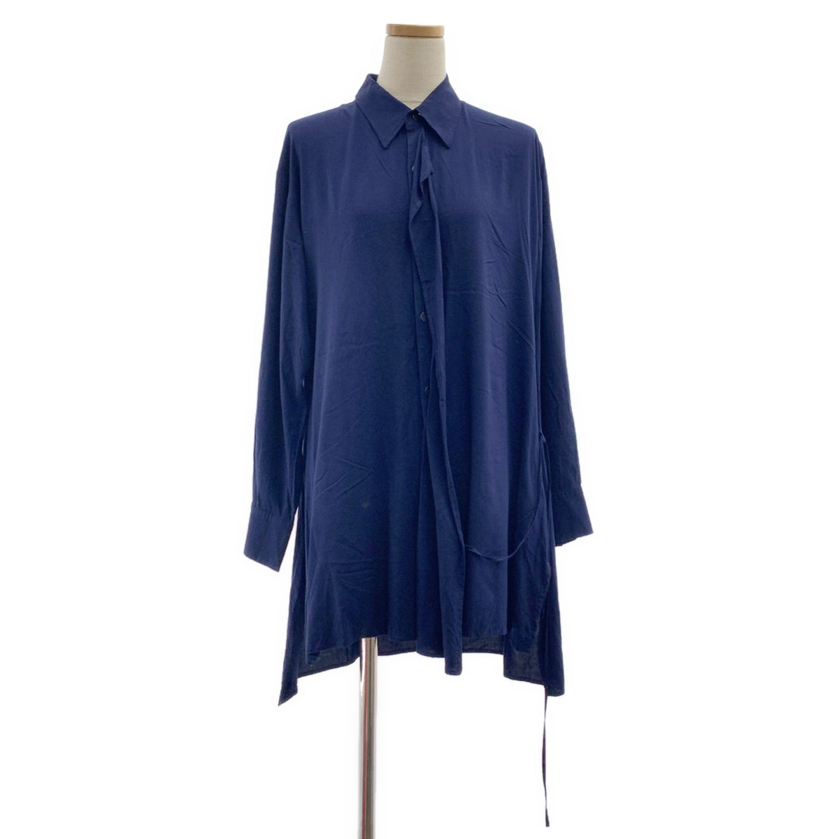 YOHJI YAMAMOTO / ヨウジヤマモト | collections / RY LAWN DESIGNED BIG B レーヨン ロングシャツ | 1 |