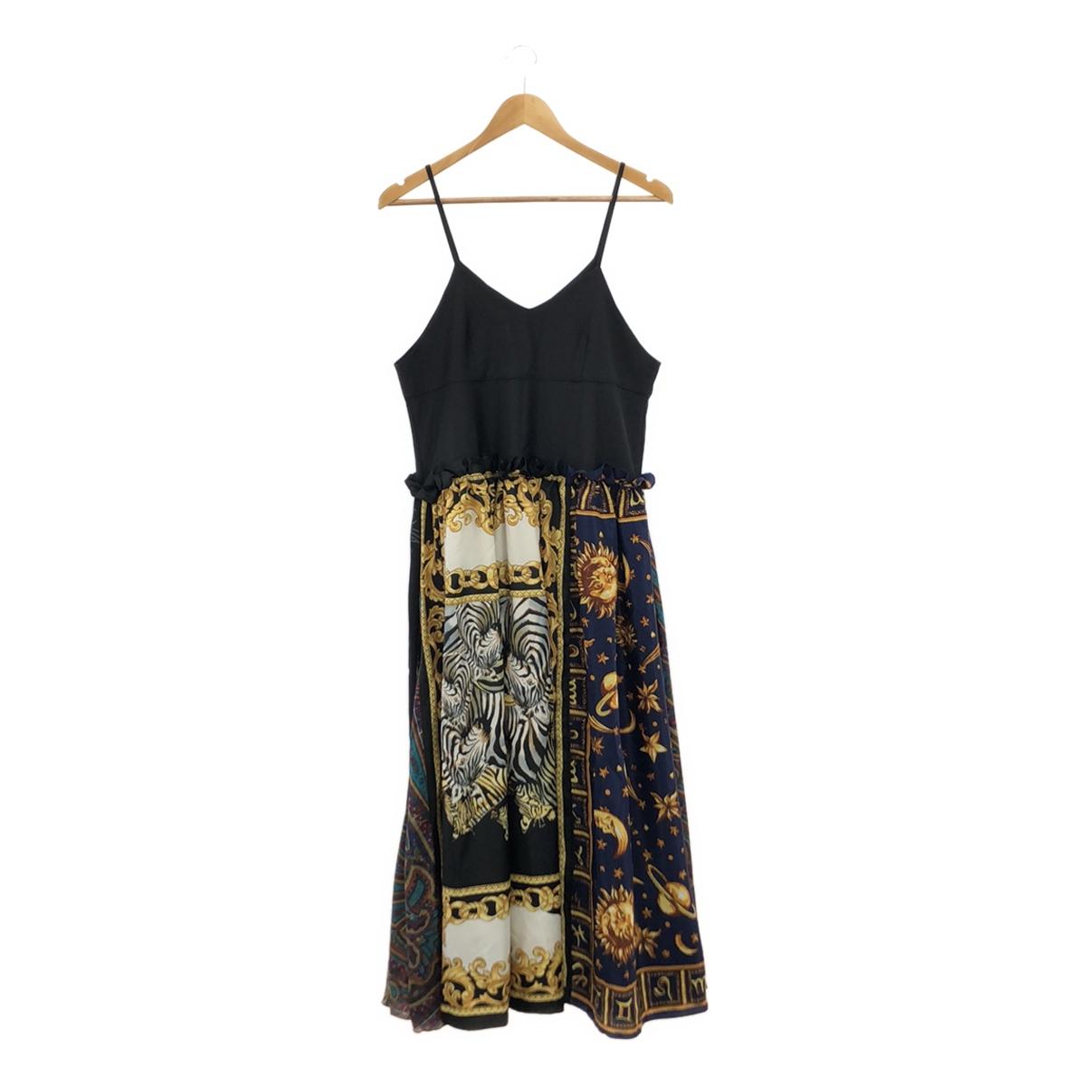 Yuumi ARIA | Silk scarf camisole dress | F | Multicolor | Women's