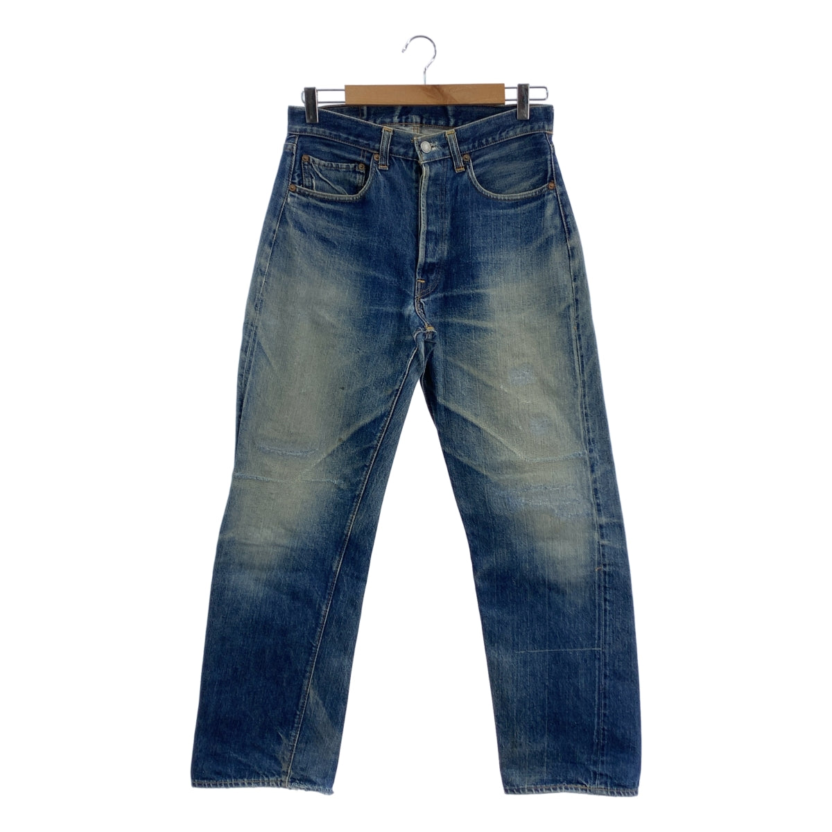 Levi's / 리바이스 | 추정 1960s~ 66 전기 501 bigE usa제 vintage / 빈티지 각인 6 스레키스탬프 세르비치 데님 팬츠 | 32 |