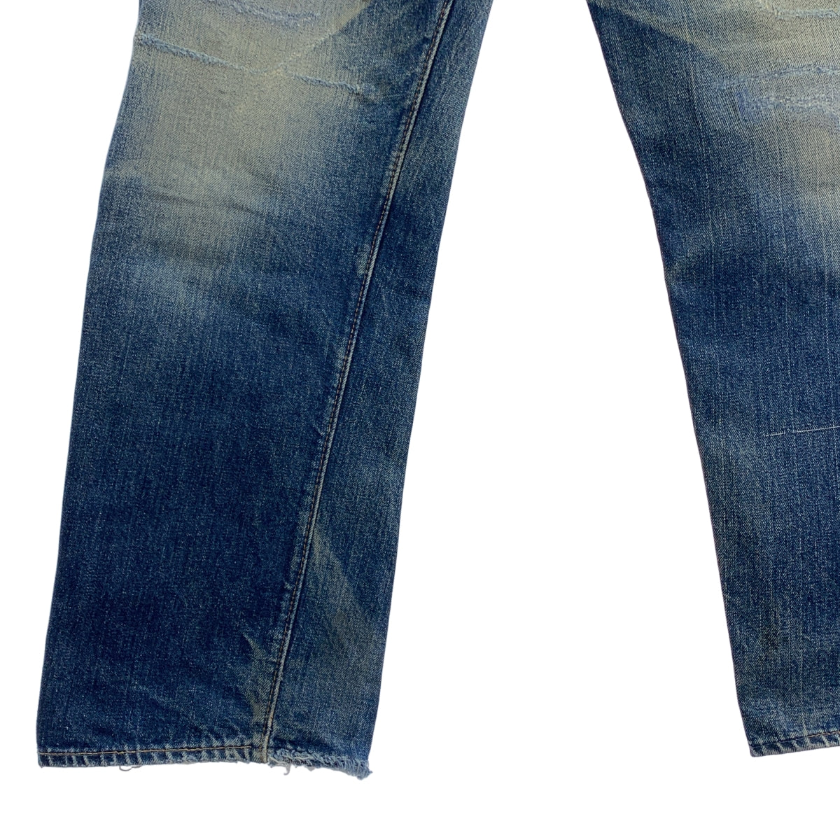 Levi's / リーバイス | 推定1960s〜 66前期 501 bigE usa製 vintage / ヴィンテージ 刻印6 スレキスタンプ セルビッチ デニムパンツ | 32 |