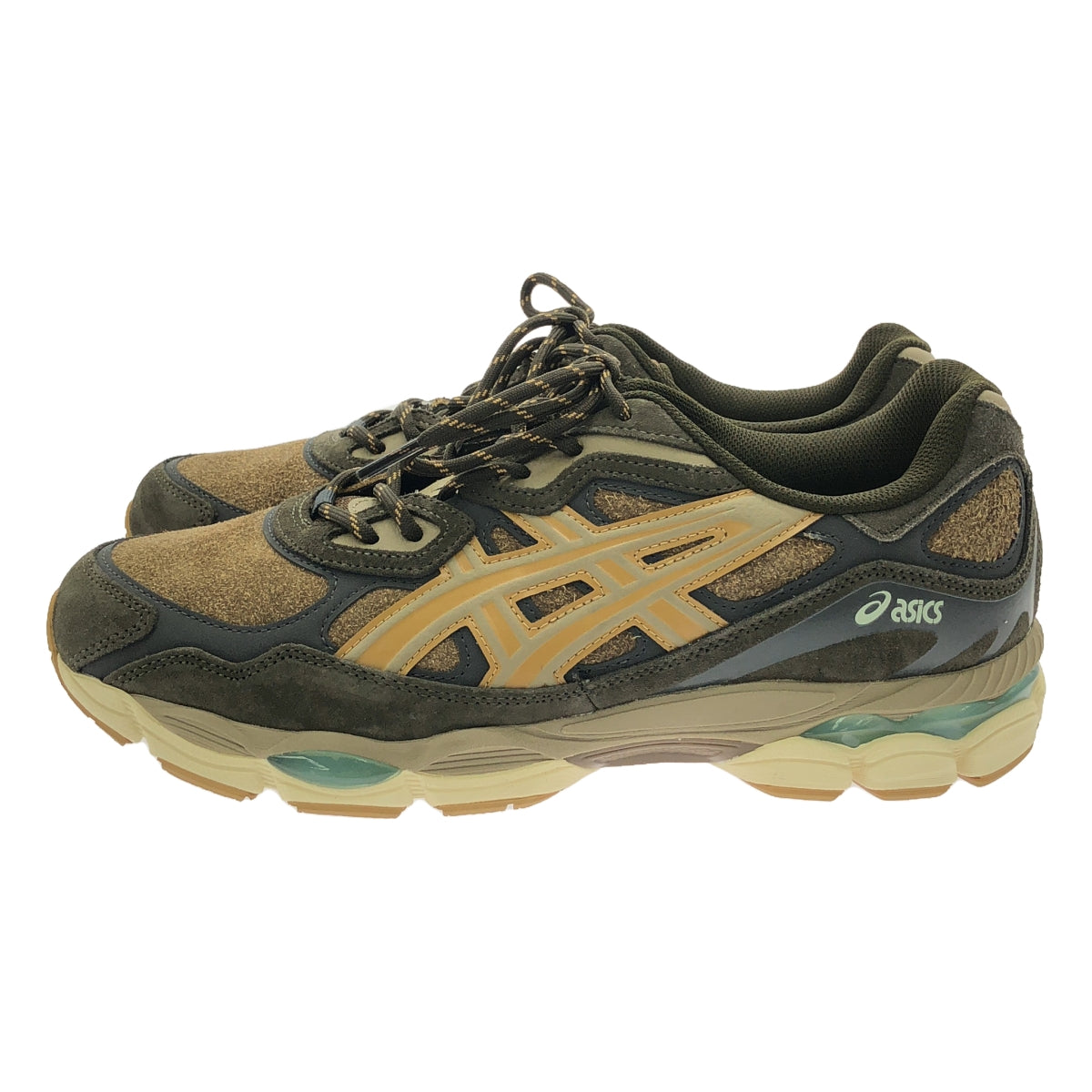 [狀況良好] ASICS | GEL-NYC 棕色風暴/棕褐色 PRESIDIO |運動鞋 |尺寸 29 |布朗 |男士