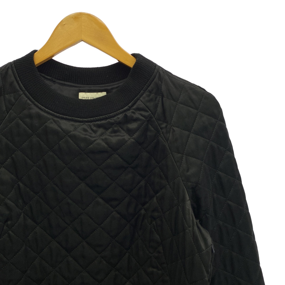 DRIES VAN NOTEN / 드리스 반 노텐 | 퀼팅 풀오버 원피스 | 36 | 블랙 | 여성