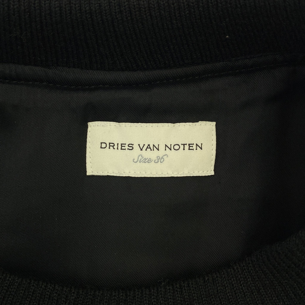 DRIES VAN NOTEN / 드리스 반 노텐 | 퀼팅 풀오버 원피스 | 36 | 블랙 | 여성