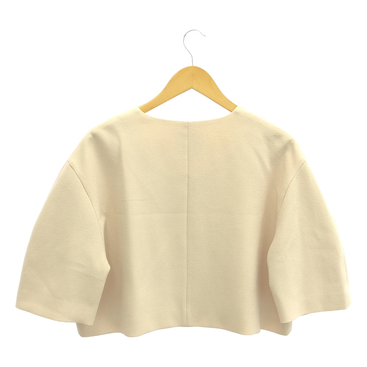 CLANE / クラネ | V NECK COCOON SHORT JACKET コクーン ショート ジャケット | 2 | レディース