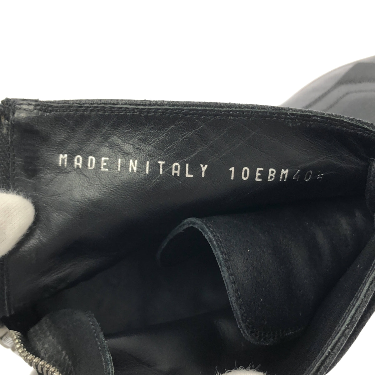 Dior Homme | 絨面革後拉鍊 Chukka 靴 | 尺寸 40 1/2 | 男款