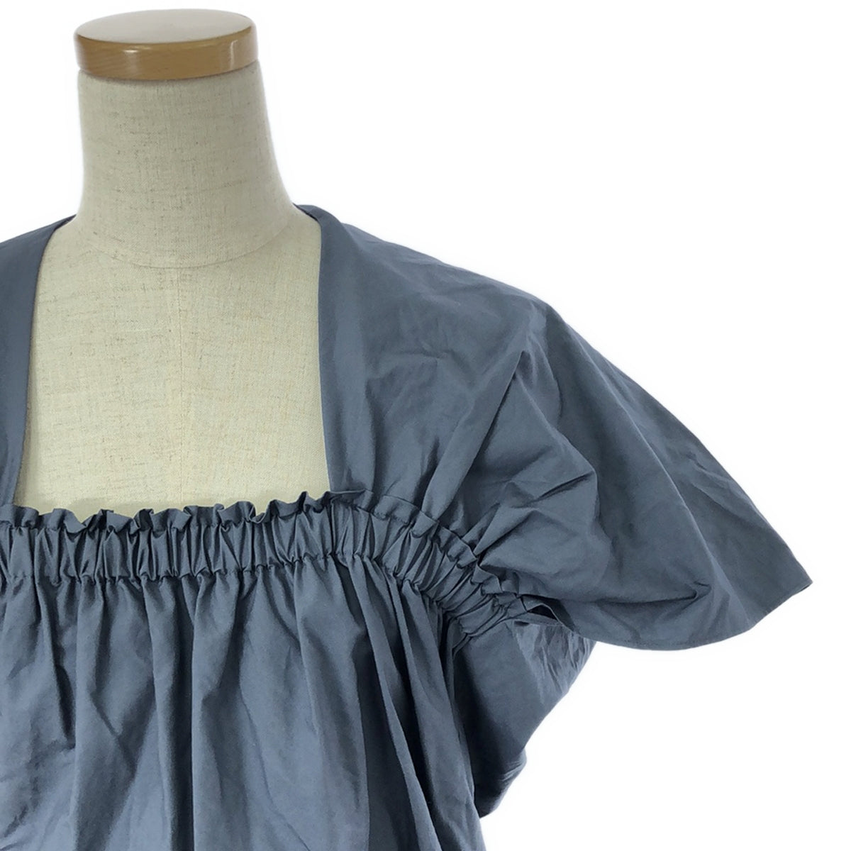 [品相良好] T-mat Masaki-Paris / T-mat Masaki Paris |抽繩褶皺連身裙 | 1 |藍色 |女性的