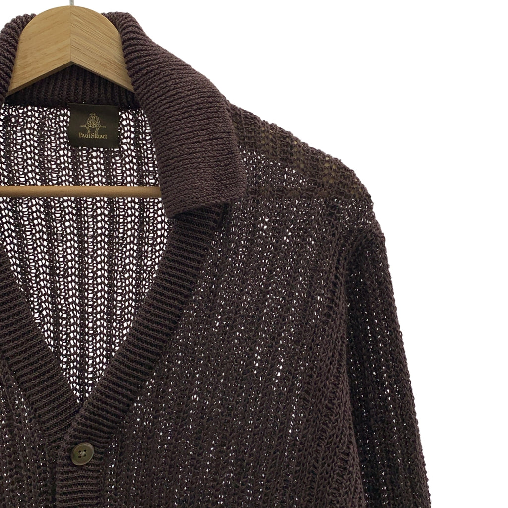 Paul Stuart | 翻領針織開襟衫 | 48碼 | 男士