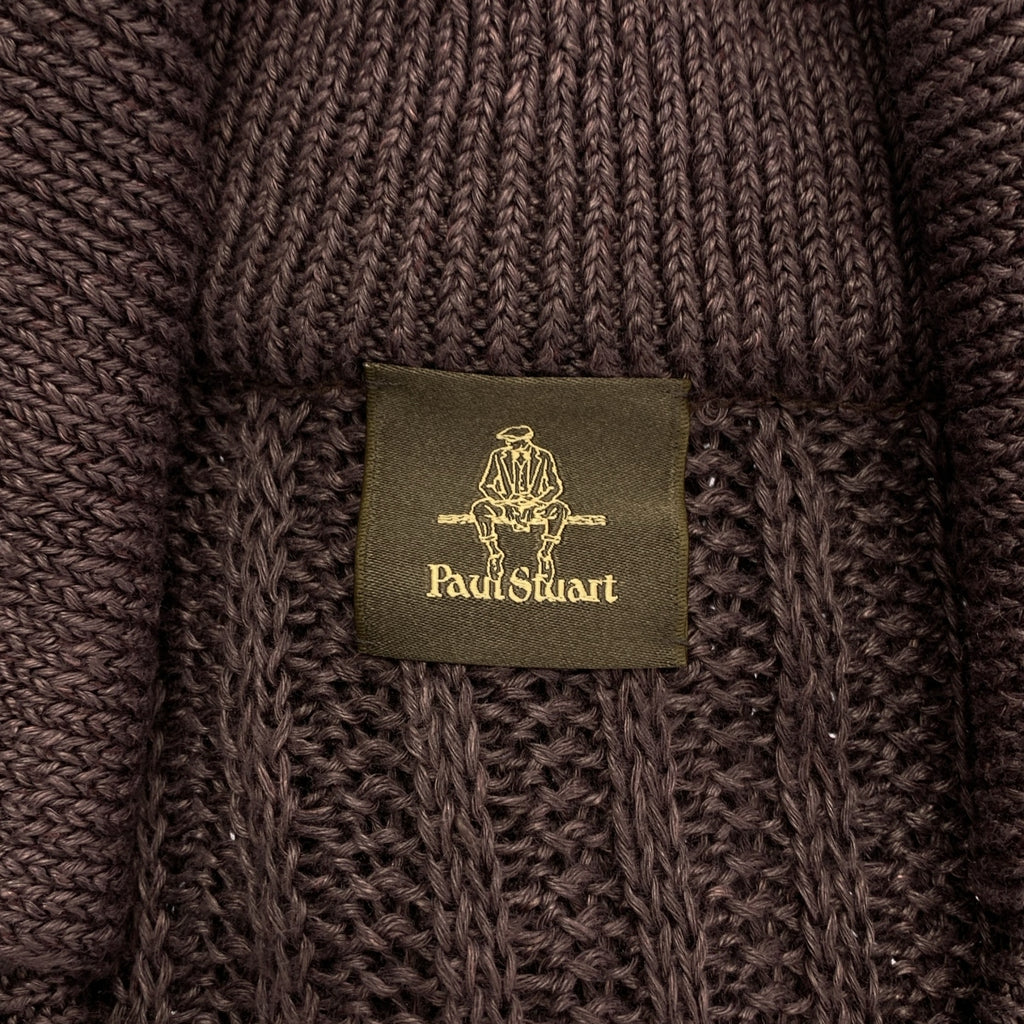 Paul Stuart | 翻領針織開襟衫 | 48碼 | 男士