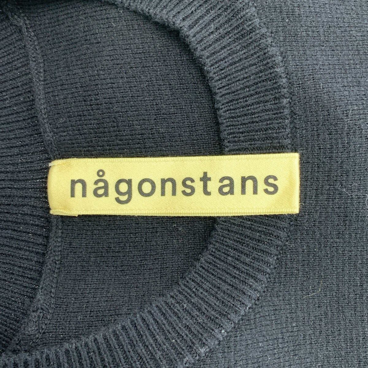 nagonstans | 棉質羊絨針織背心 | 38 碼 |