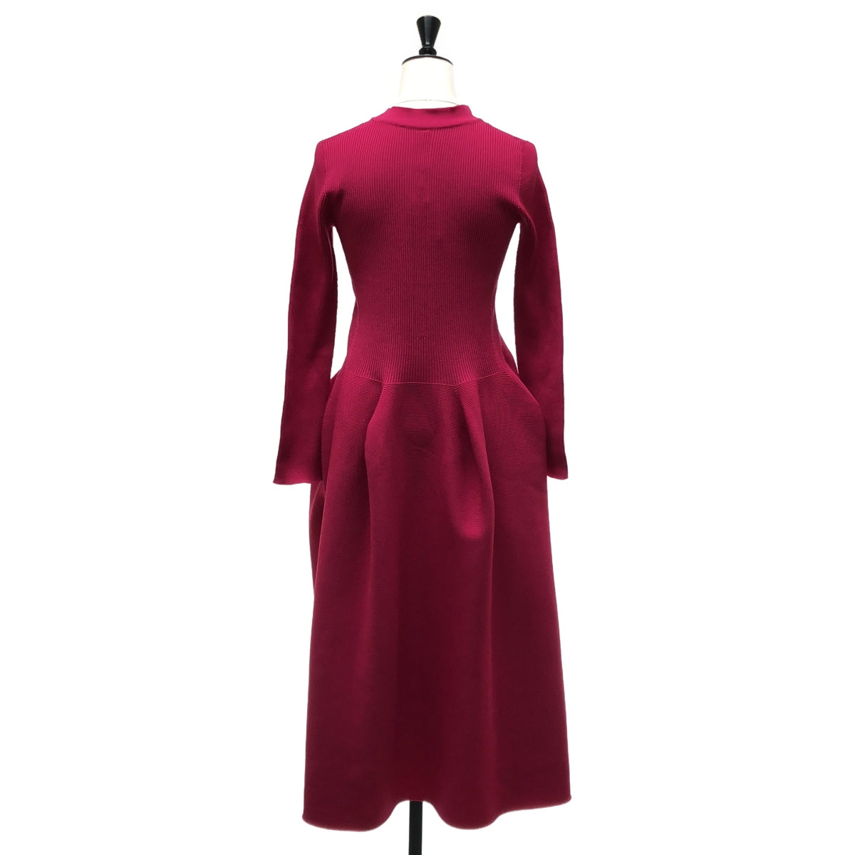 【美品】  CFCL / シーエフシーエル | POTTERY LONG SLEEVE CARDIGAN DRESS カーディガン ドレス ワンピース | 1 | ピンク | レディース