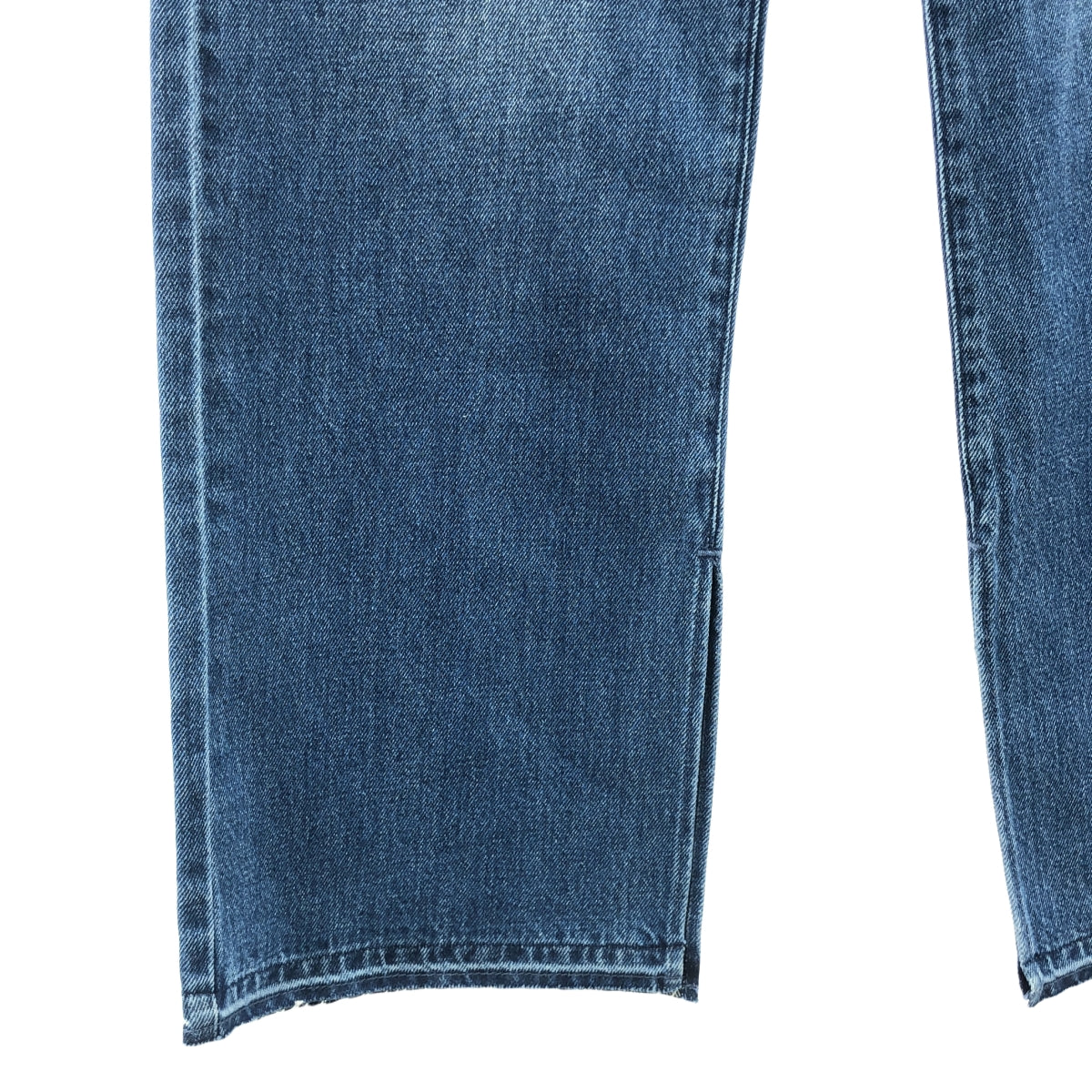 【美品】  Rie Miller / リエミラー | 2024SS | RM denim スリット フレア ハイウエスト デニムパンツ | XS | インディゴ | レディース