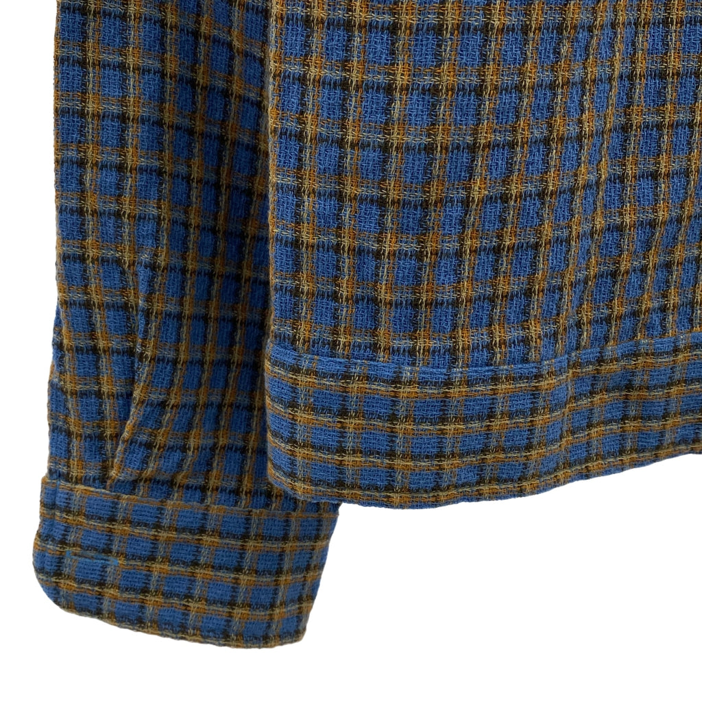 HYSTERIC GLAMOUR / ヒステリックグラマー | FAB HYSTERIC パナマチェック オープンカラーシャツ | L | メンズ