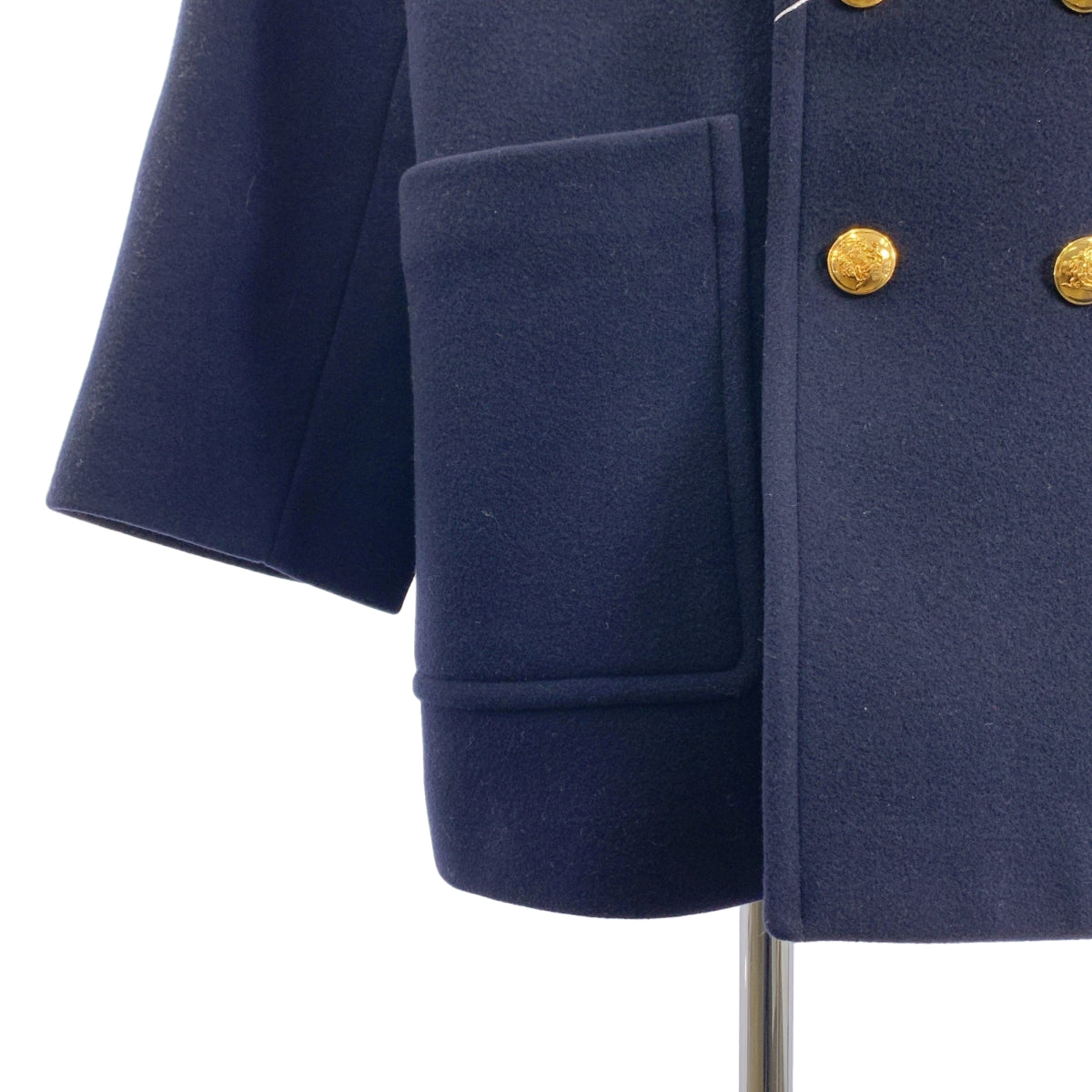 セリーヌ　金ボタンコート CELINE 良品 セリーヌ ヴィンテージ フランス製 カシミヤ