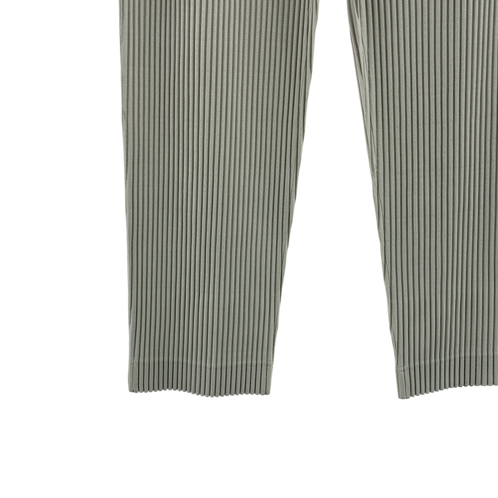 三宅一生 (ISSEY MIYAKE) 褶襉男士休閒褲 | 基本款 / 褶襉彈性腰寬鬆褲 | 3 碼 | 男士