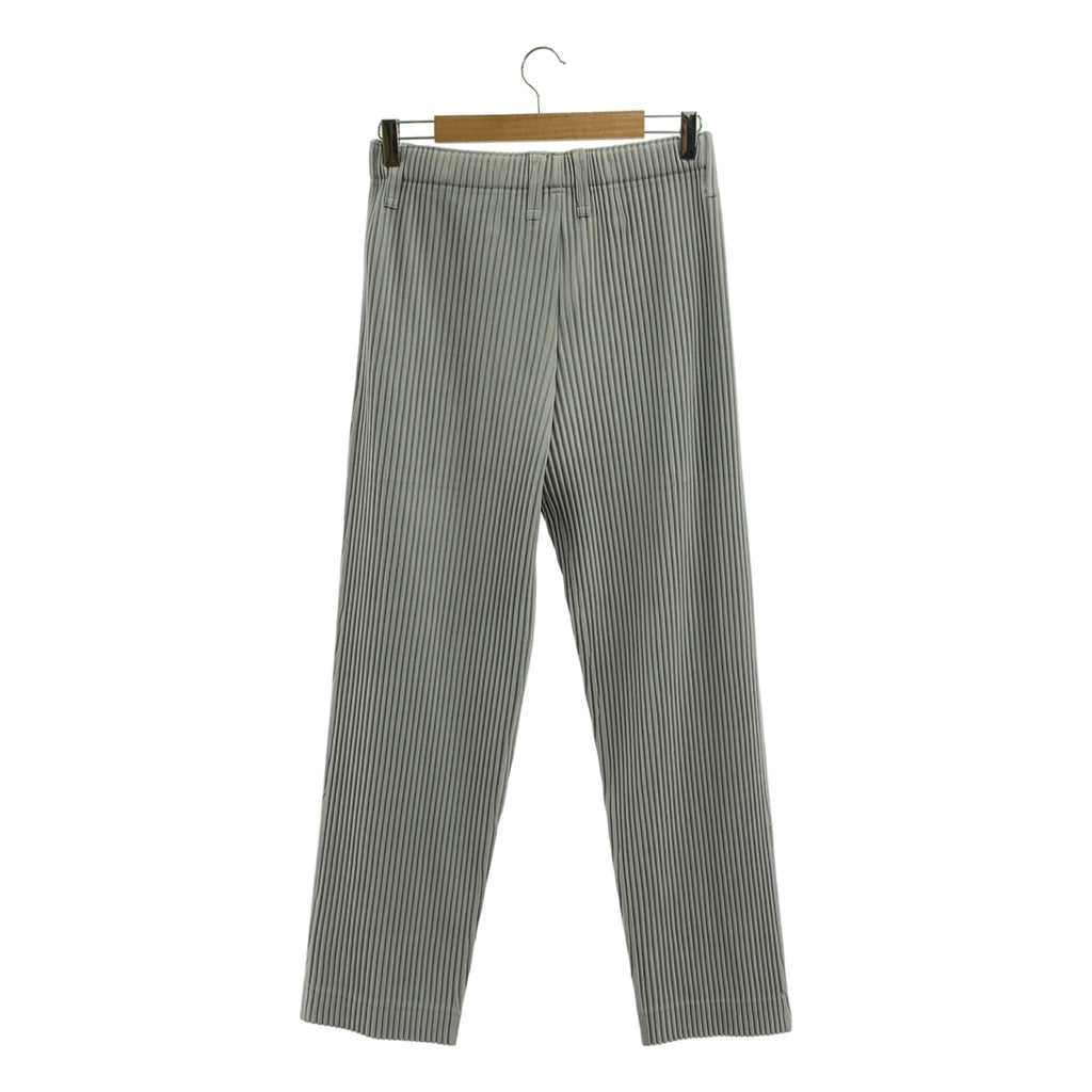 三宅一生 (ISSEY MIYAKE) 褶襉男士休閒褲 | 基本款 / 褶襉彈性腰寬鬆褲 | 3 碼 | 男士