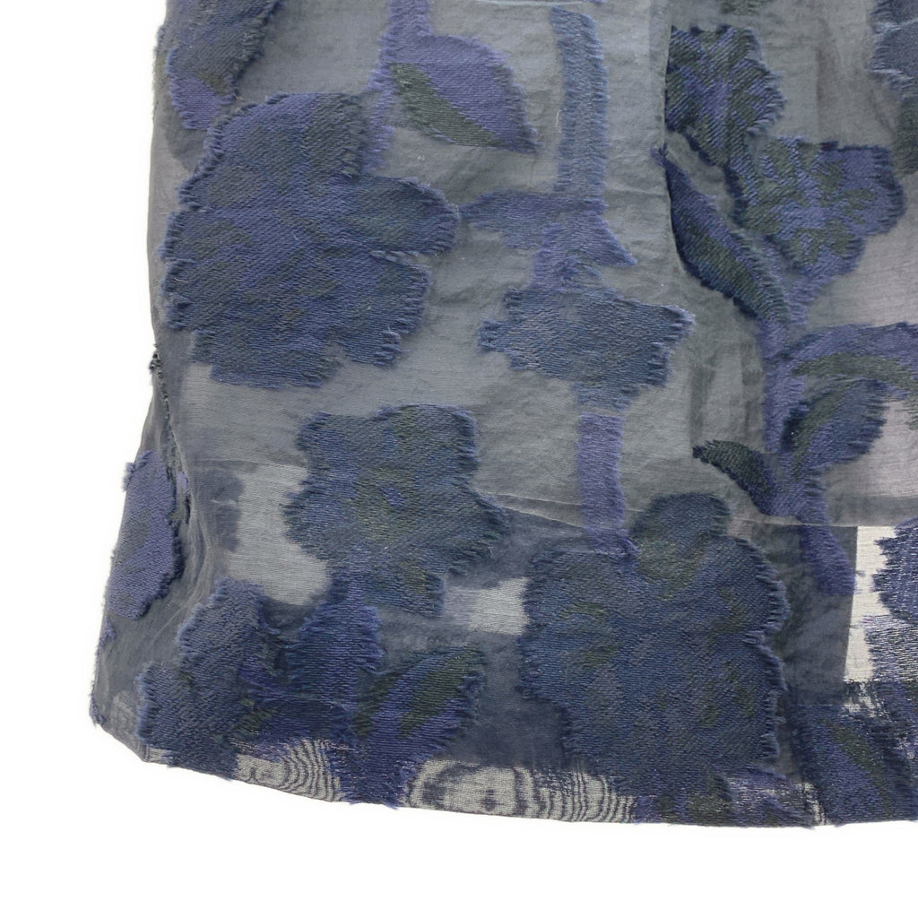 TOMORROWLAND collection / トゥモローランドコレクション | 2025AW | シアーカットフラワー タックフレアスカート / 裏地付き | 36 | レディース