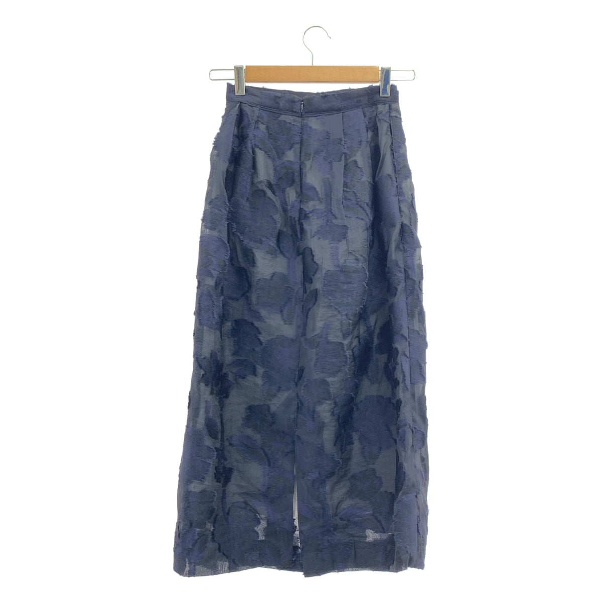 TOMORROWLAND collection / トゥモローランドコレクション | 2025AW | シアーカットフラワー タックフレアスカート / 裏地付き | 36 | レディース