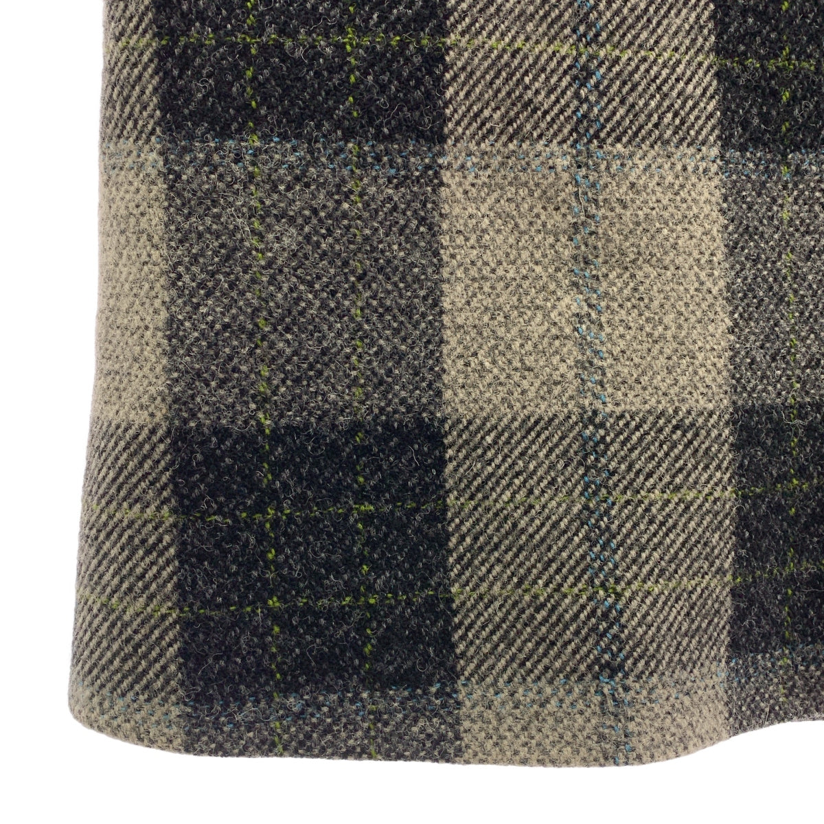 Acne Studios / アクネストゥディオズ | ウール チェック ステンカラー