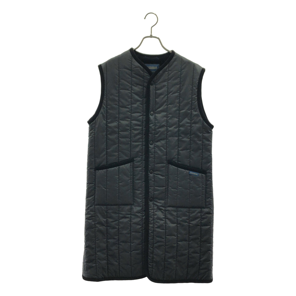 LAVENHAM / 라벤햄 | LONGLINE THORNHAM 롱라인 솜햄 베스트 질레 | 38 | 여성