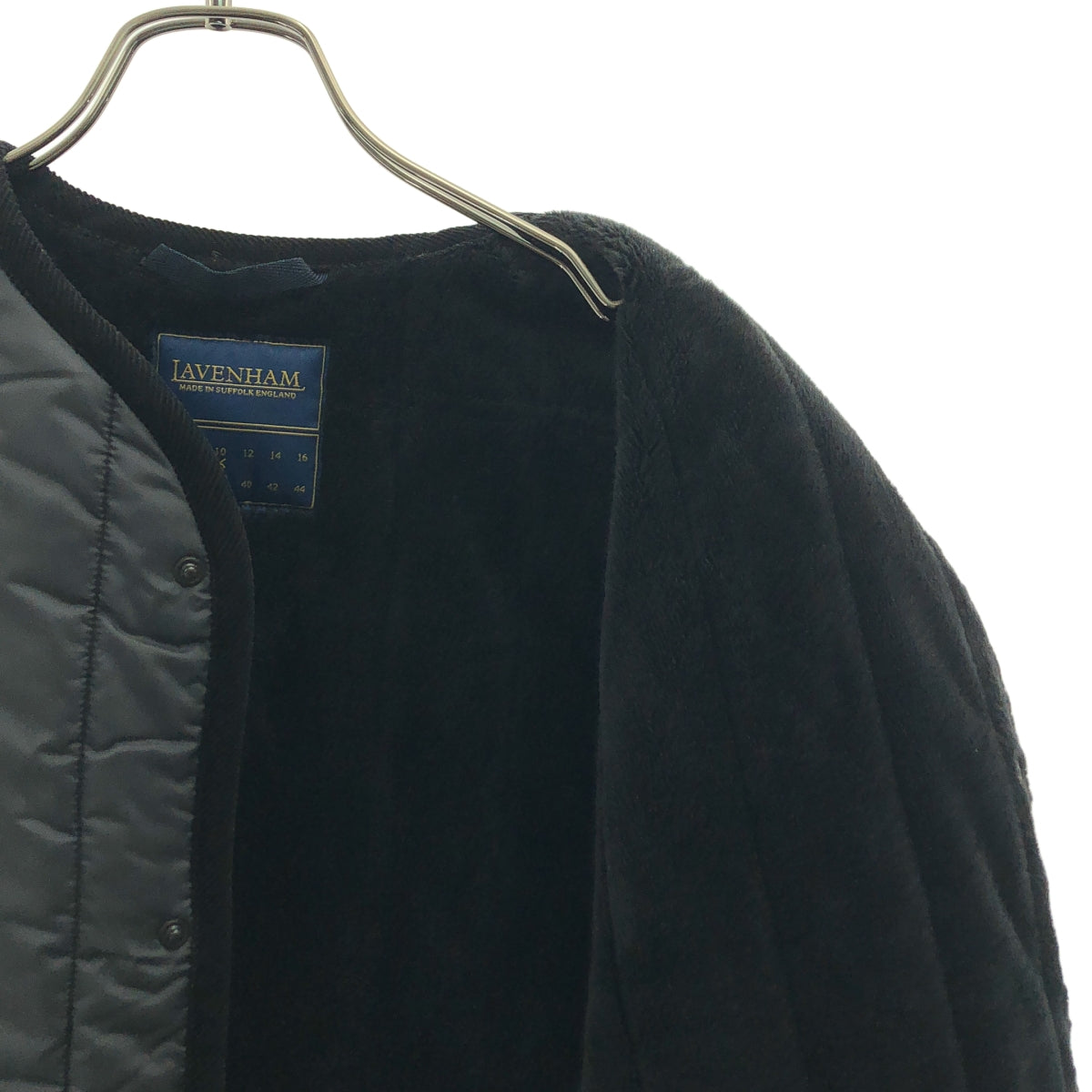 LAVENHAM / 라벤햄 | LONGLINE THORNHAM 롱라인 솜햄 베스트 질레 | 38 | 여성