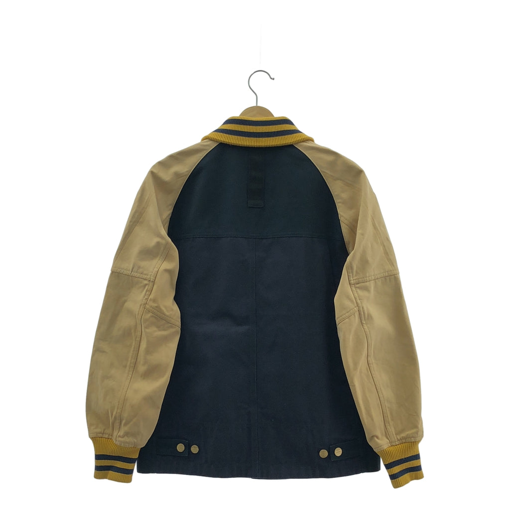 JUNYA WATANABE COMME des GARÇONS MAN | 2018 春夏系列 | x CARHARTT 鴨子運動外套 | 小碼 | 海軍藍/米色 | 男款