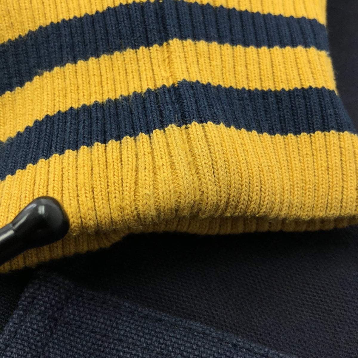 JUNYA WATANABE COMME des GARCONS MAN / ジュンヤワタナベコムデギャルソンマン | 2018SS | ×CARHARTT カーハート / ダック バーシティ ジャケット スタジャン | S | ネイビー / ベージュ | メンズ