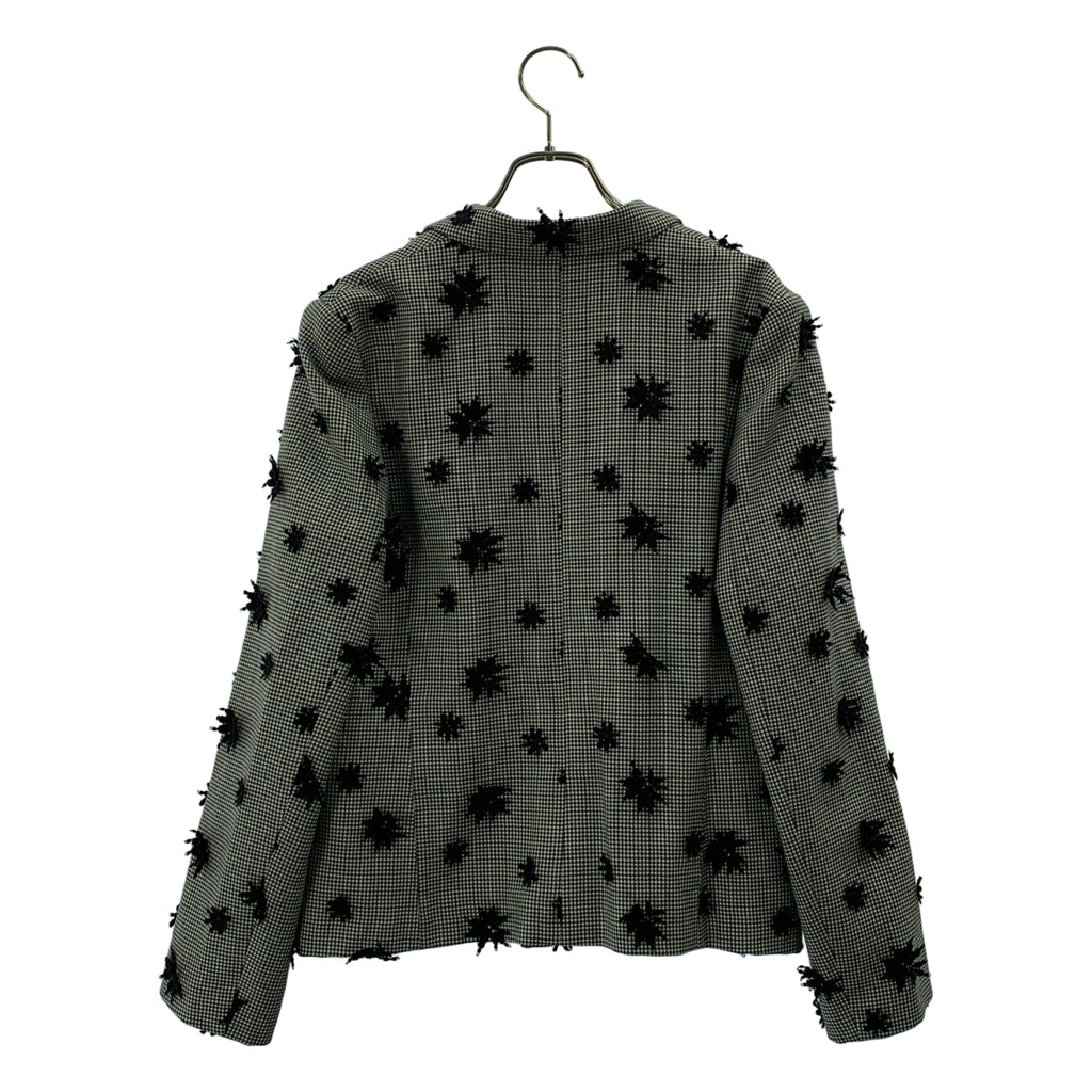 COMME des GARCONS COMME des GARCONS / 콤콤 | 2022AW | 울 치조 격자 테일러드 재킷 | M | 여성