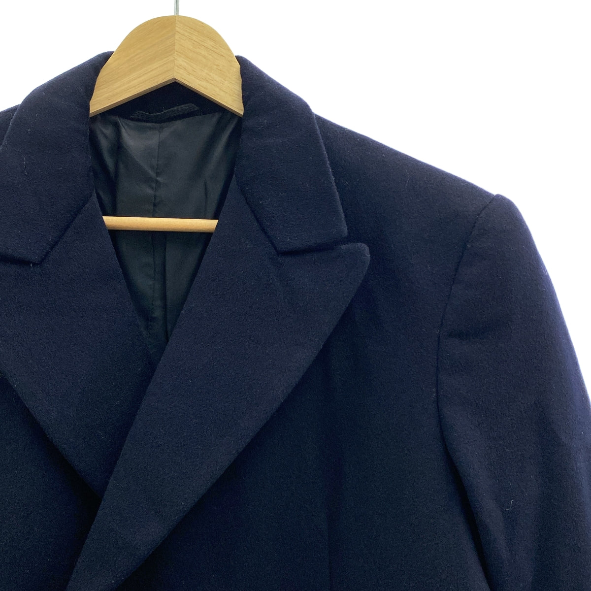 復古 / 復古服裝 | 義大利海軍羊毛金色扣環雙排扣西裝外套軍裝夾克 / 全襯裡 |