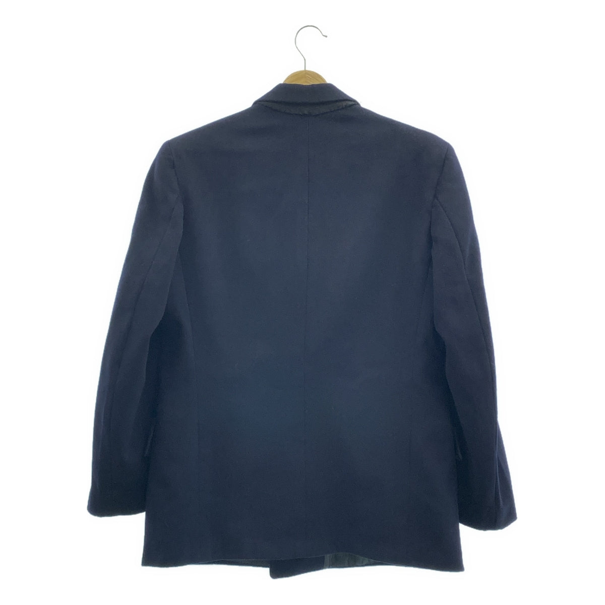 復古 / 復古服裝 | 義大利海軍羊毛金色扣環雙排扣西裝外套軍裝夾克 / 全襯裡 |